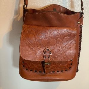Patricia Nash leather cross-body purse